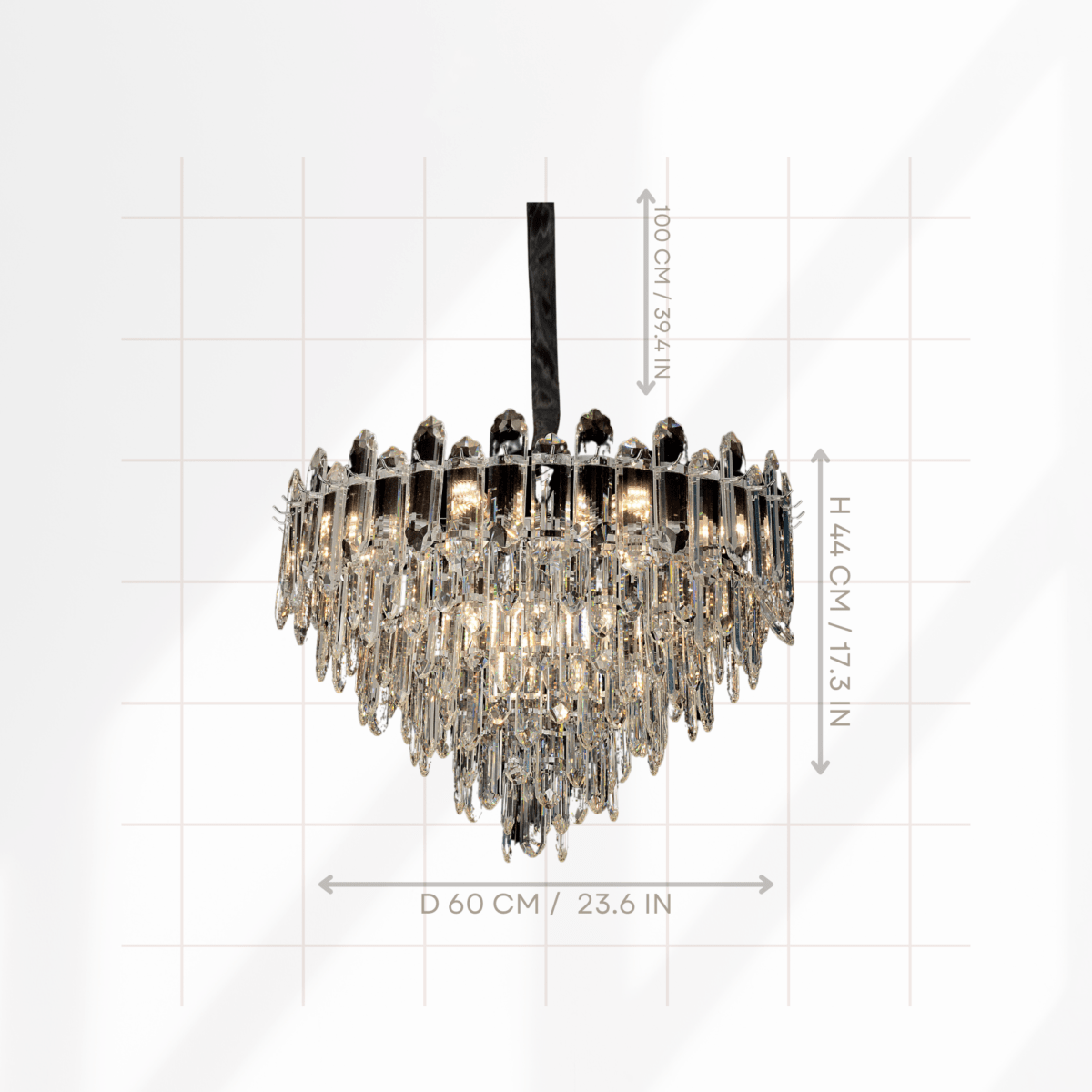 round-crystal-chandelier-size